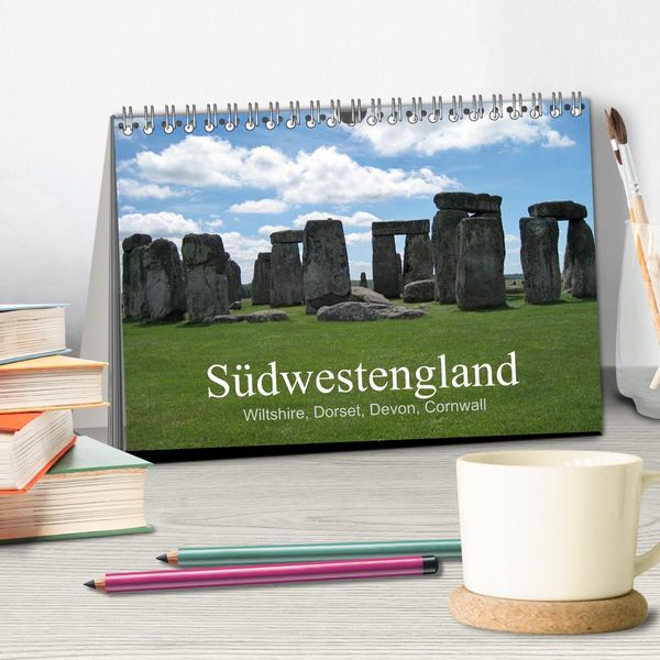 Produktbild: S&uuml;dwestengland (Tischkalender 2026 DIN A5 quer), CALVENDO Monatskalender