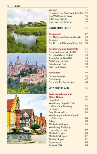 Produktbild: TRESCHER Reiseführer Schwäbische Alb
