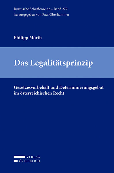 Produktbild: Das Legalit&auml;tsprinzip