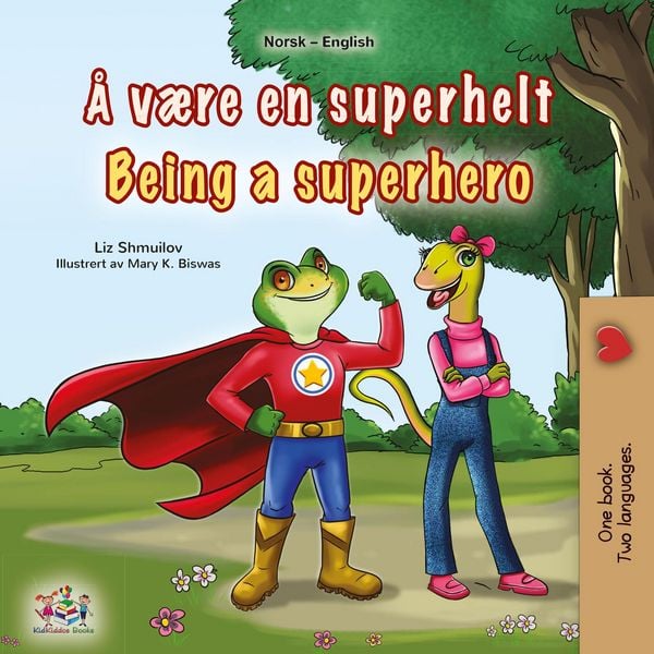 Produktbild: &Aring; v&aelig;re en superhelt Being a Superhero (Norwegian English Bilingual Collection)