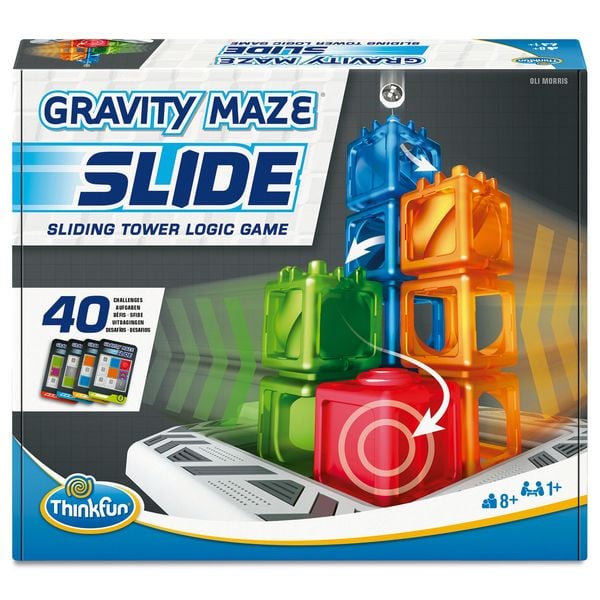 ThinkFun Gravity Maze Slide - Logikspiel ab 8 Jahre