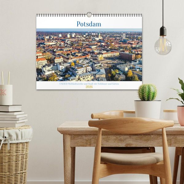 Produktbild: Potsdam - UNESCO Weltkulturerbe und Stadt der Schl&ouml;sser und G&auml;rten (Wandkalender 2026 DIN A3 quer), CALVENDO Monatskalender