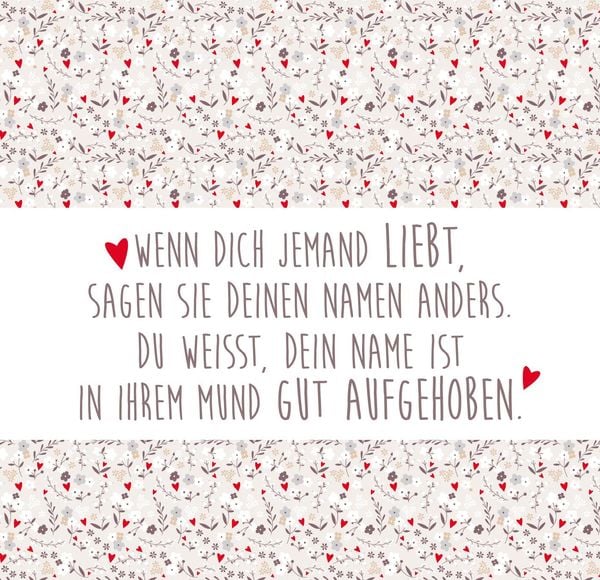 Weißt du eigentlich, wie lieb ich dich hab?