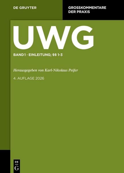 Produktbild: Einleitung; &sect;&sect; 1-3