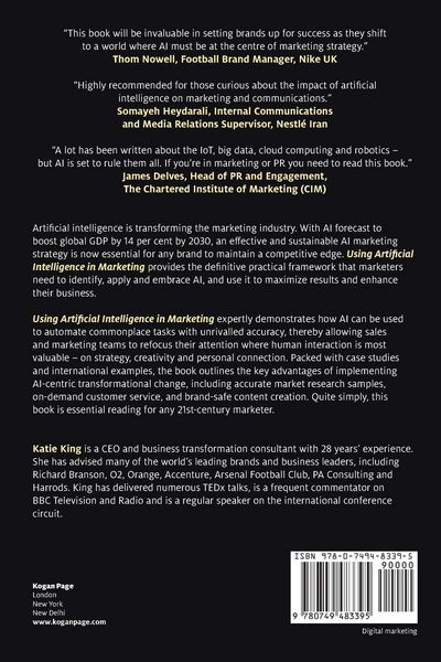 Produktbild: Using Artificial Intelligence in Marketing