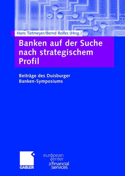 Produktbild: Banken auf der Suche nach strategischem Profil