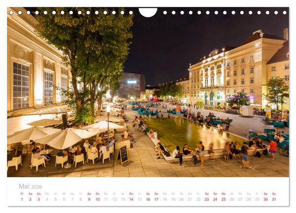 Produktbild: W I E N E R Impressionen (Wandkalender 2026 DIN A4 quer), CALVENDO Monatskalender