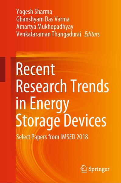 Produktbild: Recent Research Trends in Energy Storage Devices