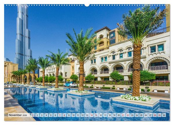 Produktbild: Dubai - Traumstadt der Scheichs (Wandkalender 2026 DIN A2 quer), CALVENDO Monatskalender