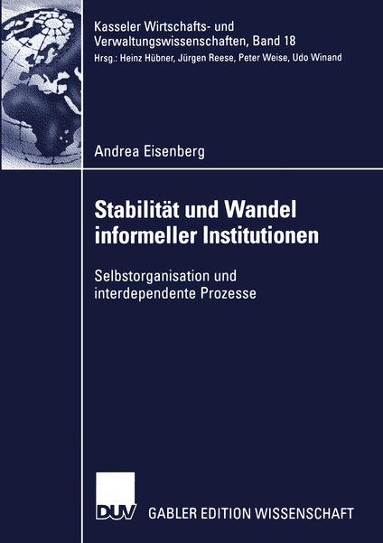 Produktbild: Stabilit&auml;t und Wandel informeller Institutionen