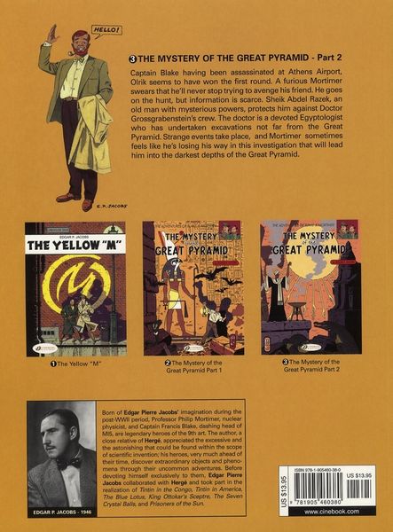 Produktbild: Blake & Mortimer 3 - The Mystery of the Great Pyramid Pt 2