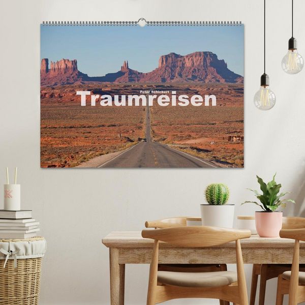 Produktbild: Traumreisen (Wandkalender 2026 DIN A2 quer), CALVENDO Monatskalender