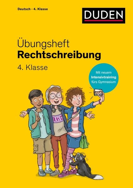 Produktbild: &Uuml;bungsheft - Rechtschreibung 4. Klasse