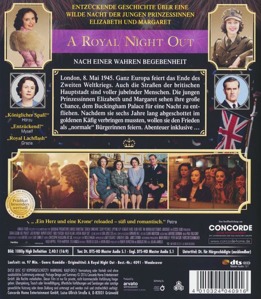 Produktbild: A Royal Night Out - 2 Prinzessinnen. 1 Nacht.