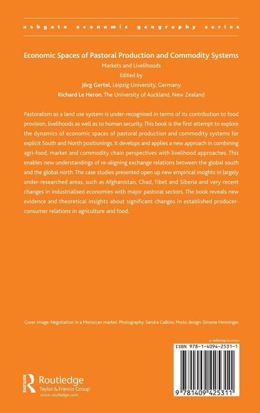 Produktbild: Economic Spaces of Pastoral Production and Commodity Systems