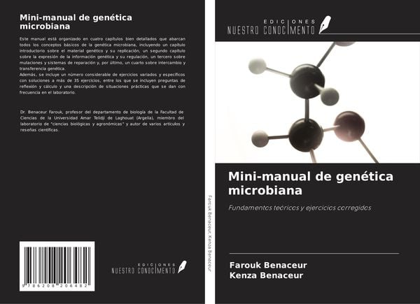 Produktbild: Mini-manual de gen&eacute;tica microbiana