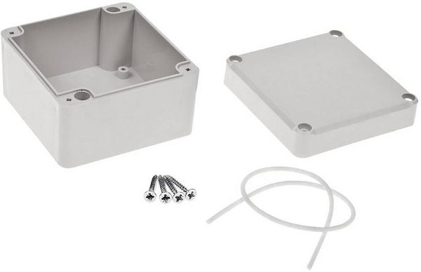 Produktbild: TRU COMPONENTS TC-7910836 Universal-Geh&auml;use 82 x 80 x 55 ABS Grau 1St.