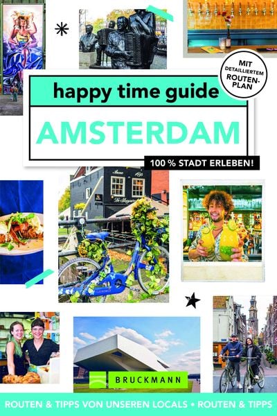 Happy time guide Amsterdam, Taschenbuch von Mirte Vreemann, Bruckmann, 9783734330612