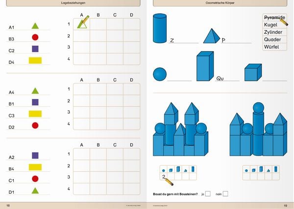 Produktbild: Mein Geometrieheft 1/2