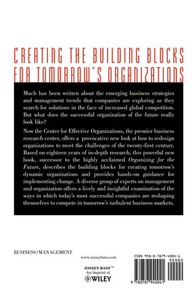 Produktbild: Tomorrows Organization