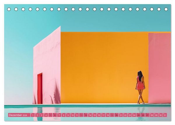 Produktbild: Moderne Architektur (Tischkalender 2026 DIN A5 quer), CALVENDO Monatskalender
