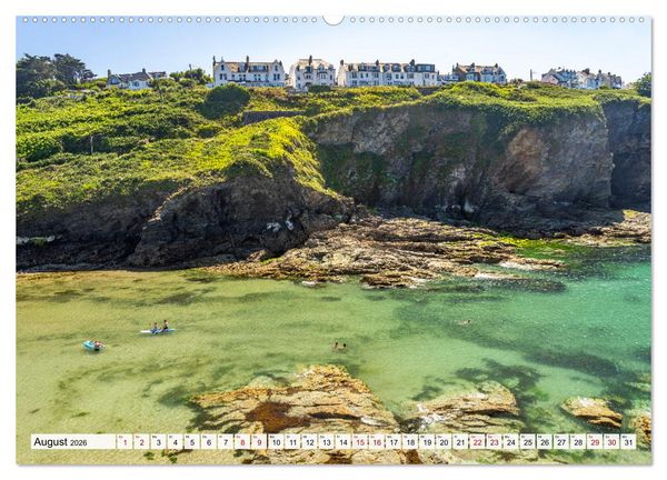 Produktbild: Vereinigtes K&ouml;nigreich - Cornwall (hochwertiger Premium Wandkalender 2026 DIN A2 quer), Kunstdruck in Hochglanz