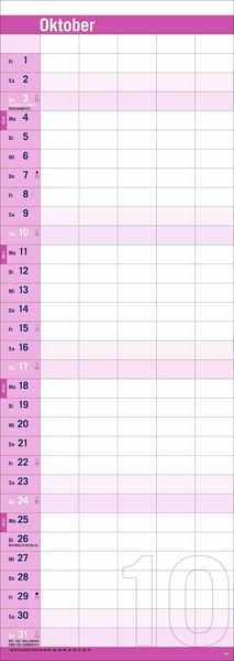 Produktbild: Allround-Familienplaner Vertical Kalender 2027