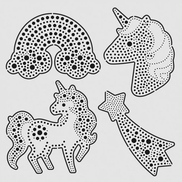 Produktbild: ALADINE - Punktmalerei Set Einhorn