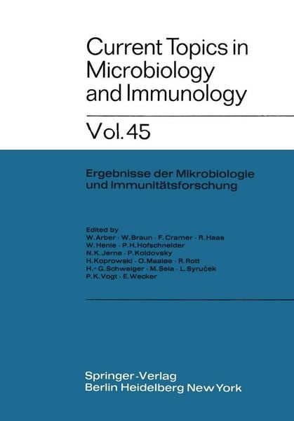 Produktbild: Current Topics in Microbiology and Immunology