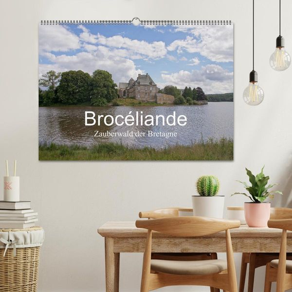 Produktbild: Broc&eacute;liande / Zauberwald der Bretagne (Wandkalender 2026 DIN A2 quer), CALVENDO Monatskalender