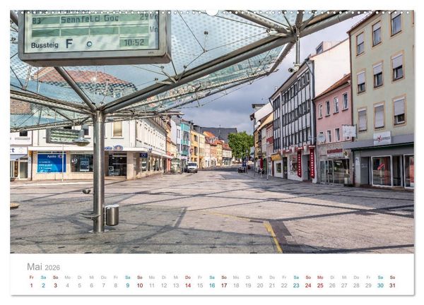Produktbild: Schweinfurt - Stadt der Kunst und Industrie (hochwertiger Premium Wandkalender 2026 DIN A2 quer), Kunstdruck in Hochglanz