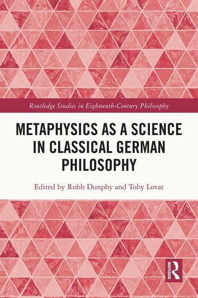 Produktbild: Metaphysics as a Science in Classical German Philosophy