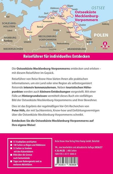 Produktbild: Reise Know-How Reisef&uuml;hrer Ostseek&uuml;ste Mecklenburg-Vorpommern