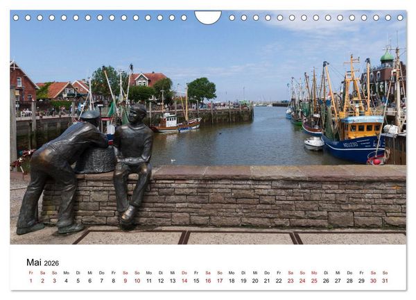 Produktbild: Ostfriesland - Ein Jahr in Bildern (Wandkalender 2026 DIN A4 quer), CALVENDO Monatskalender