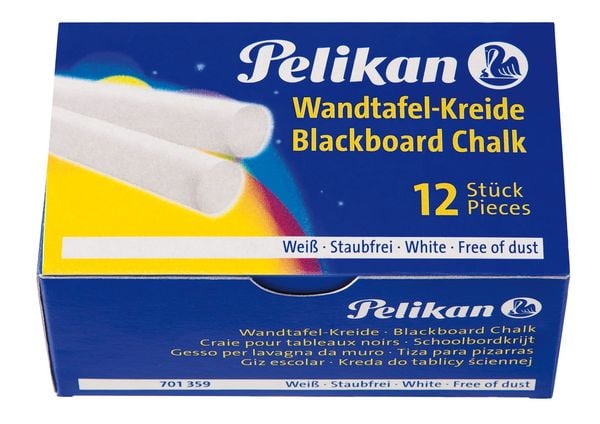 Produktbild: Pelikan Wandtafelkreide 755/12 wei&szlig;