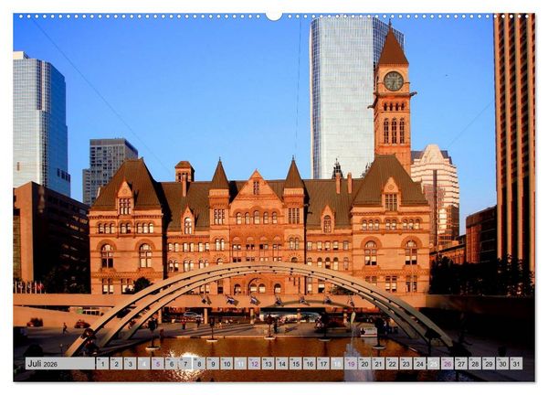Produktbild: Provinzhauptstadt Toronto (Wandkalender 2026 DIN A2 quer), CALVENDO Monatskalender
