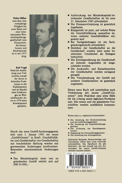 Produktbild: Das neue GmbH-Gesetz