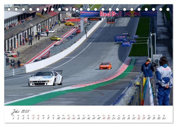 Produktbild: BMW M1 Procar (Tischkalender 2025 DIN A5 quer), CALVENDO Monatskalender