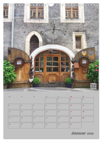 Produktbild: T&uuml;ren und Portale in Pirna (Wandkalender 2026 DIN A3 hoch), CALVENDO Monatskalender