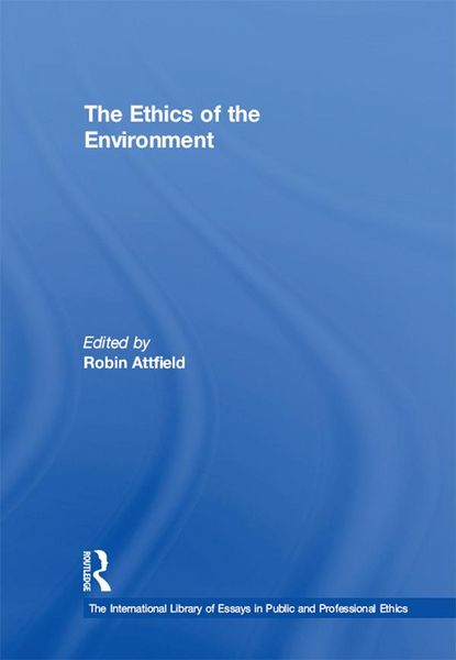 Produktbild: The Ethics of the Environment