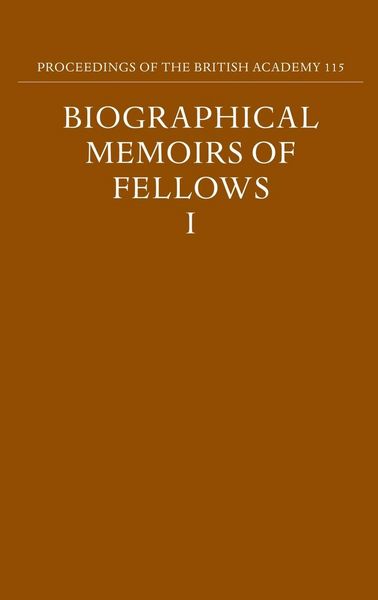 Produktbild: Biographical Memoirs of Fellows, I