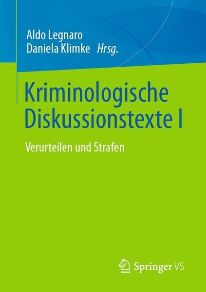 Produktbild: Kriminologische Diskussionstexte I