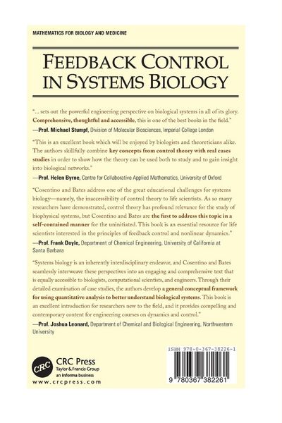Produktbild: Feedback Control in Systems Biology