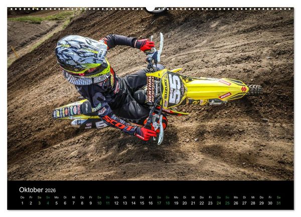 Produktbild: Motocross Ladies 2026 (Wandkalender 2026 DIN A2 quer), CALVENDO Monatskalender