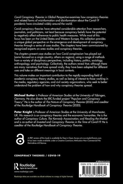 Produktbild: Covid Conspiracy Theories in Global Perspective