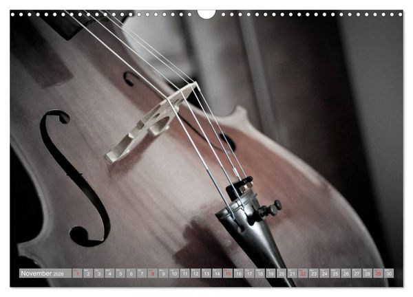 Produktbild: Music Magic of musical instruments (Wall Calendar 2026 DIN A3 landscape), CALVENDO 12 Month Wall Calendar