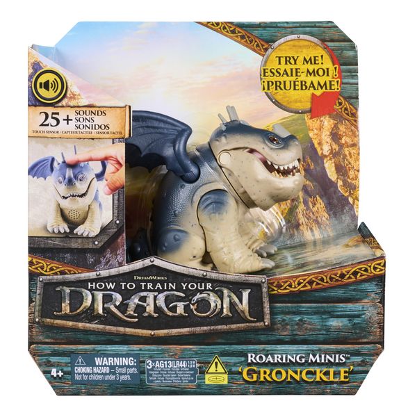Produktbild: Drachenz&auml;hmen leicht gemacht - Interaktiver Mini-Drache Fleischklops, Figur mit Soundeffekten&nbsp;