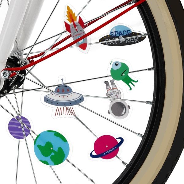 Produktbild: Legami 30 dekorative Fahrradspeichen -Weltall