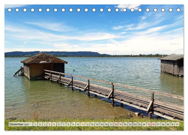Produktbild: Erholung am See - Die sch&ouml;nsten Seen in Deutschland (Tischkalender 2027 DIN A5 quer), CALVENDO Monatskalender