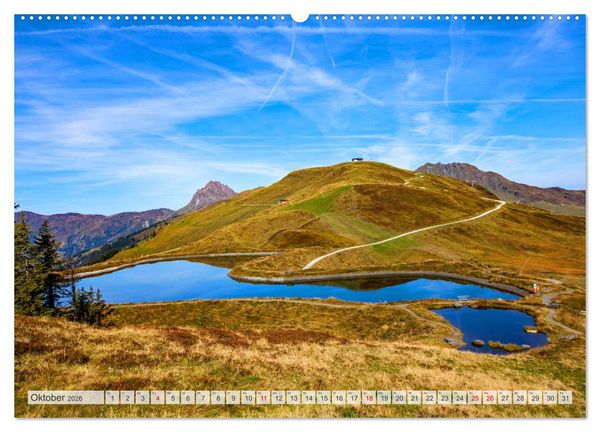 Produktbild: Bramberg am Wildkogel (hochwertiger Premium Wandkalender 2026 DIN A2 quer), Kunstdruck in Hochglanz